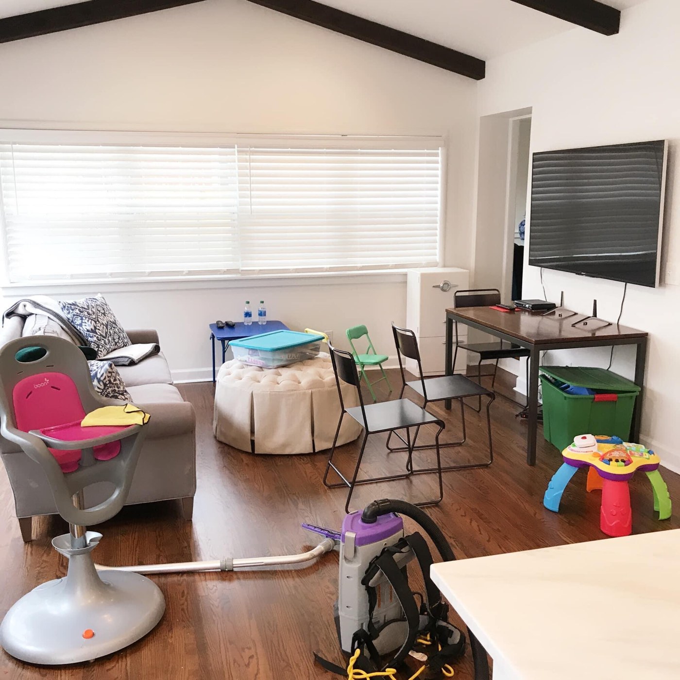 Real after: living room after cleaning by White Glove America